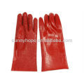 PVC coated gloves with towel liner